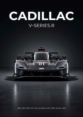 Cadillac V-Series.R Race Car