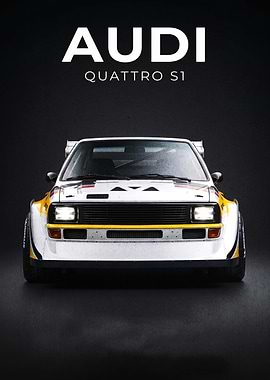 Audi Quattro S1 Rally Car