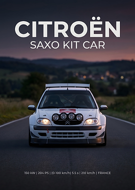 Citroën Saxo Kit Car Rally Car
