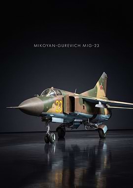 Mikoyan-Gurevich MiG-23 Fighter Jet