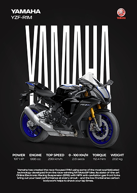 Yamaha YZF-R1M Motorcycle