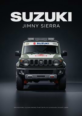 Suzuki Jimny Sierra Off-Road Vehicle