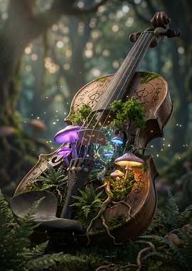Enchanted Forest Violin