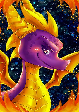 Spyro the Dragon in Space