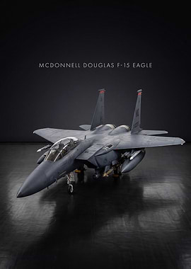 McDonnell Douglas F-15 Eagle Fighter Jet