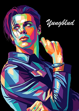 Yungblud Pop Art Portrait