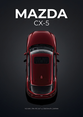 Mazda CX-5 Top View