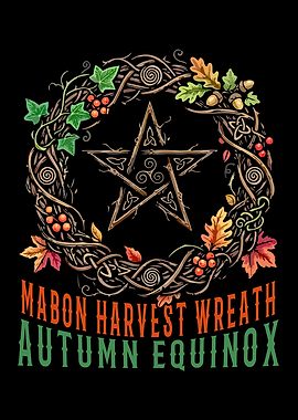 Mabon Harvest Wreath Autumn Equinox