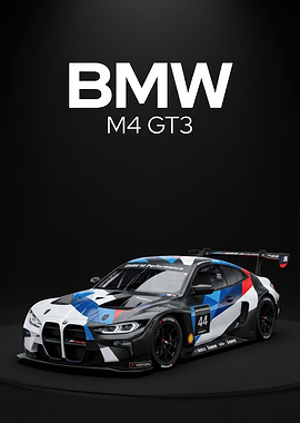 BMW M4 GT3 Race Car