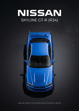 Nissan Skyline GT-R R34