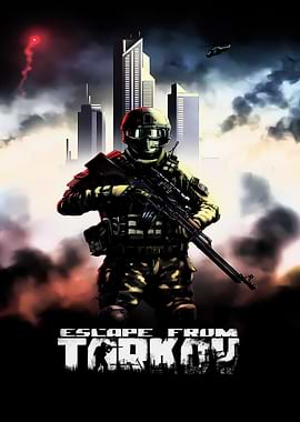 Escape From Tarkov Soldier Poster