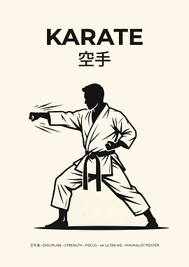 Karate Poster