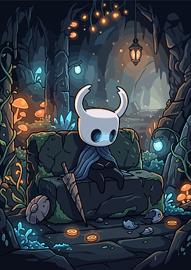 The Knight in a Cave