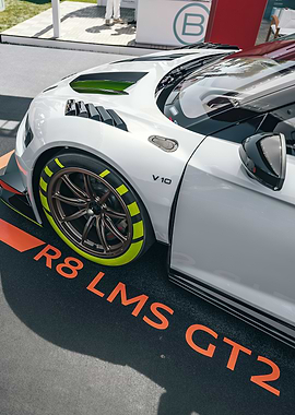 Audi R8 LMS GT2 Race Car