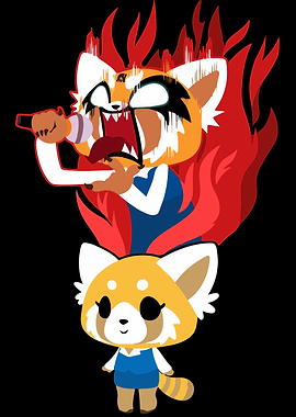 Aggretsuko Singing and Cute Form