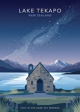 Lake Tekapo Dark Sky Reserve