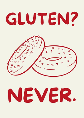 Gluten Free Bagel Art