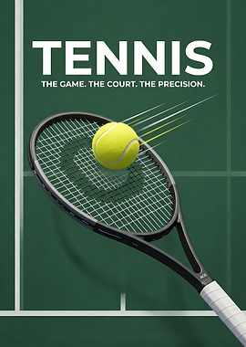 Tennis Racket and Ball