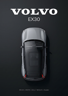 Volvo EX30 Top View