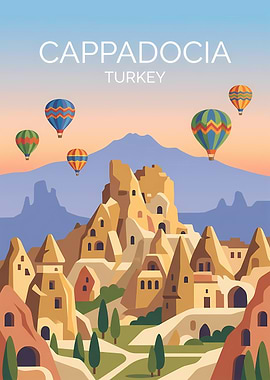Cappadocia Turkey Hot Air Balloons