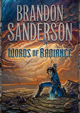 Brandon Sanderson Words of Radiance Book Cover