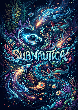 Subnautica Underwater Scene