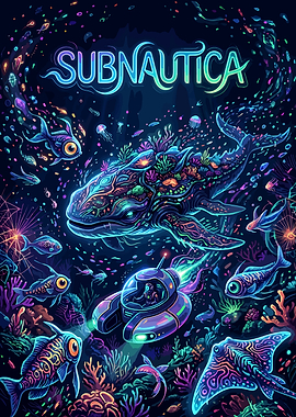 Subnautica Underwater Scene