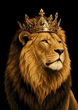Lion King with Crown