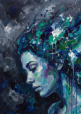 Abstract Portrait of a Woman