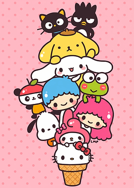 Sanrio Characters Ice Cream Cone