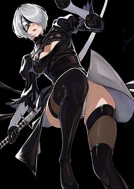 2B from Nier: Automata