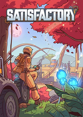 Satisfactory Gaming Art