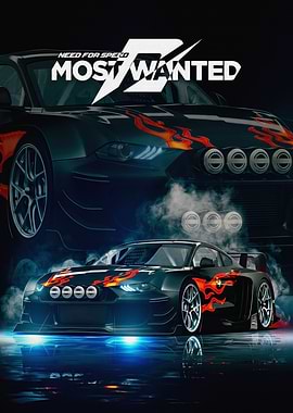 Need for Speed Most Wanted Car Poster