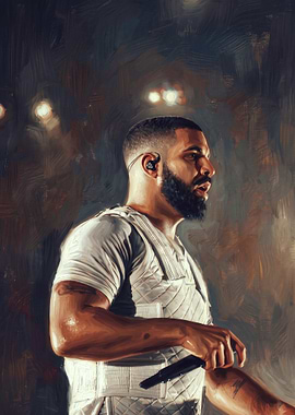 Drake Performing on Stage