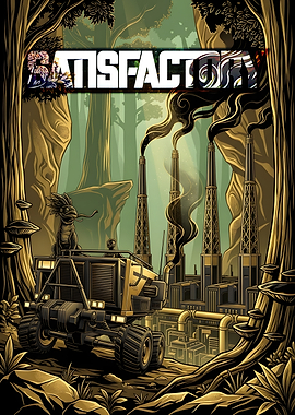 Satisfactory Game Art