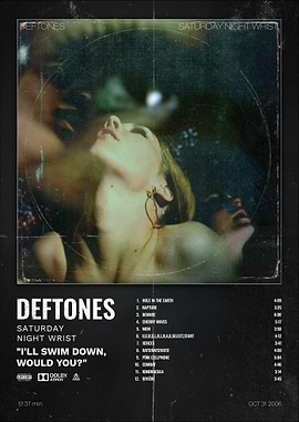 Deftones Saturday Night Wrist Album Art
