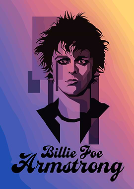 Billie Joe Armstrong Pop Art Portrait