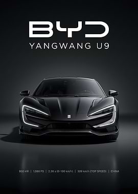 BYD Yangwang U9 Electric Supercar