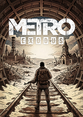 Metro Exodus Game Poster