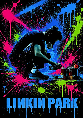 Linkin Park Graffiti Art
