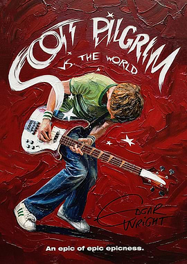 Scott Pilgrim vs. The World Poster