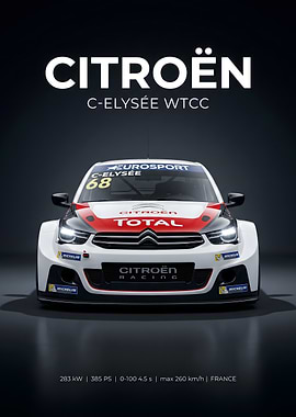 Citroën C-Elysée WTCC Race Car