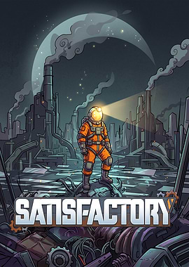 Satisfactory Game Art