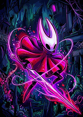 Hornet from Hollow Knight Gaming Art