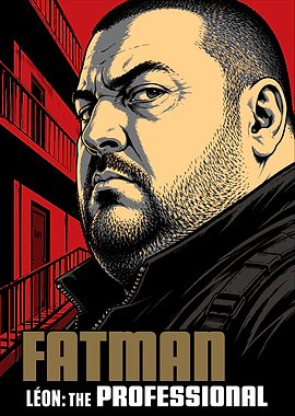 Fatman Leon The Professional Poster