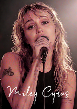 Miley Cyrus Performing Live