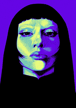Pop Art Portrait of a Woman