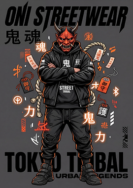 Oni Streetwear Tokyo Tribal