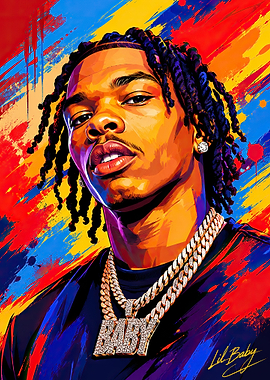 Lil Baby Portrait