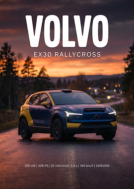 Volvo EX30 Rallycross Car